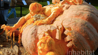 Illustration for article titled The World's Largest Pumpkin Carving Is Also the Most Impressive